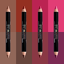 Двойная матовая помада-карандаш для губ - NYX Professional Makeup Pride Line Loud Lip Liner Duo Fashion — фото N4