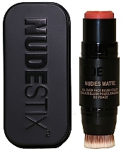 Рум'яна-бронзер у стіку - Nudestix Nudies Matte Blush & Bronze — фото N1