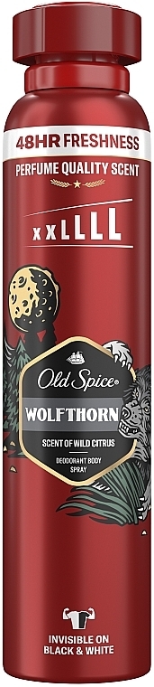 Аэрозольный дезодорант - Old Spice Wolfthorn Deodorant Spray — фото N1