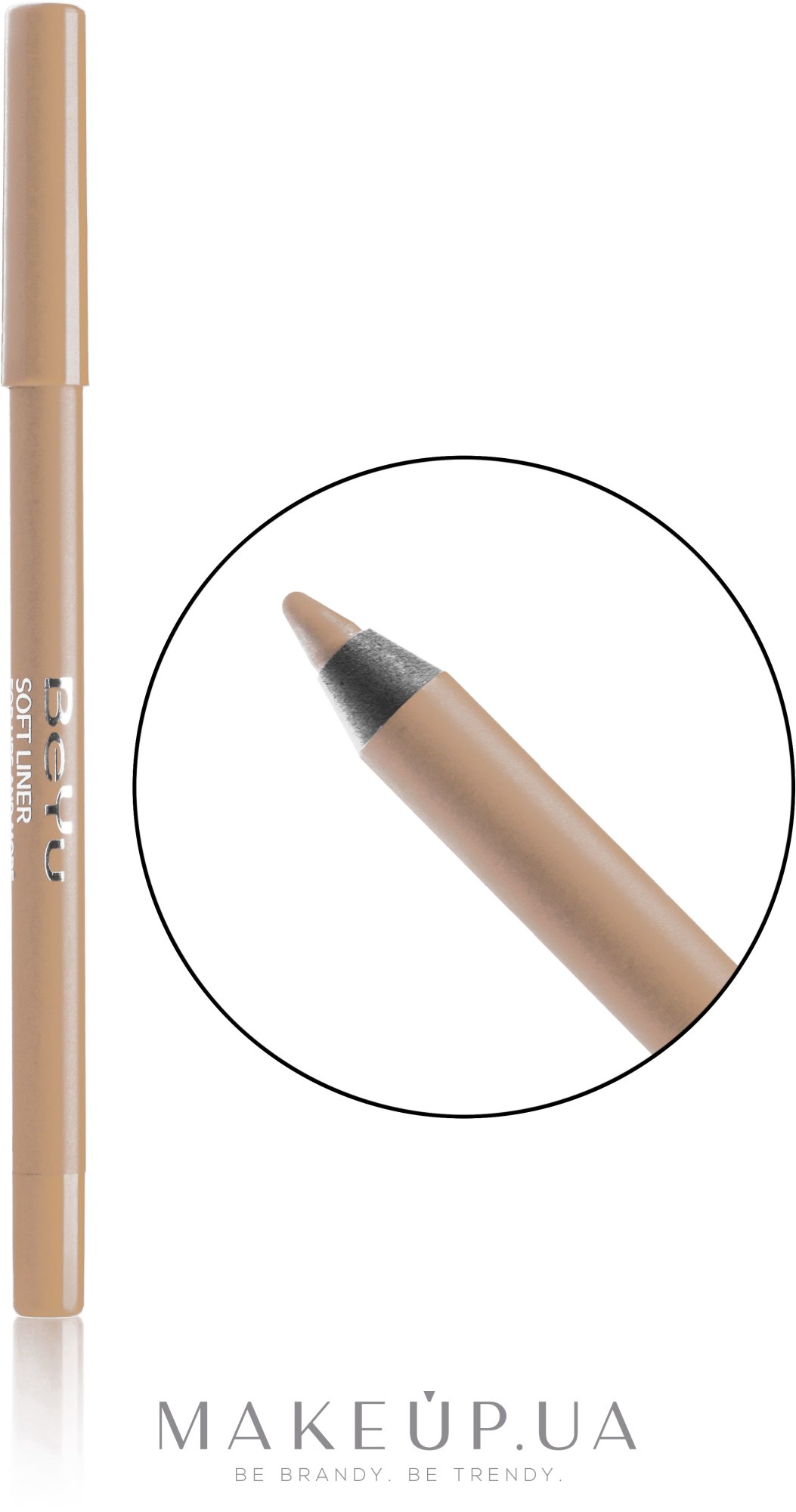 Косметичний олівець для губ - BeYu Soft Liner — фото 512-Nude Lips