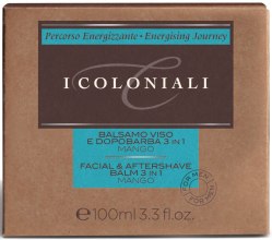 Духи, Парфюмерия, косметика Бальзам для лица мужской 3 в 1 - I Coloniali The Waterfall Route Facial & Aftershave Balm 3 in 1 Mango