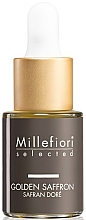 Парфумерія, косметика Концентрат для аромалампи - Millefiori Milano Selected Golden Saffron Fragrance Oil