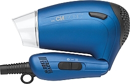 Фен для волосся складаний 1300 W, HTD 3429, синій - Clatronic Travel Hair Dryer — фото N2