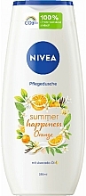 Гель для душу «Літнє щастя» - Nivea Summer Happiness Orange — фото N1