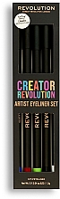Набор - Makeup Revolution Creator Revolution Artist Kohl Eyeliner Set (eyeliner/5x1.3g) — фото N4