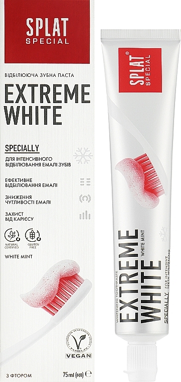 Зубна паста "EXTREME WHITE" - SPLAT Special  — фото N3