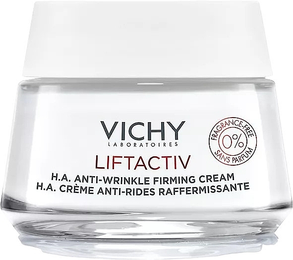 Зміцнювальний крем проти зморщок - Vichy Liftactiv H.A. Anti-Wrinkle Firming Cream Fragrance-Free — фото N1
