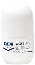 Духи, Парфюмерия, косметика Роликовый дезодорант унисекс - Lea Extra Dry Unisex Roll-on Deodorant Mini