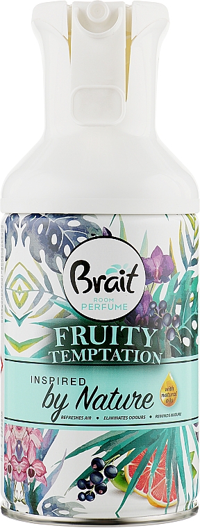 Освежитель воздуха "Fruity Temptation" - Brait Inspired By Nature — фото N1