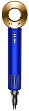 Фен для волос - Dyson HD07 Supersonic 23.75K Blue/Gold — фото N2