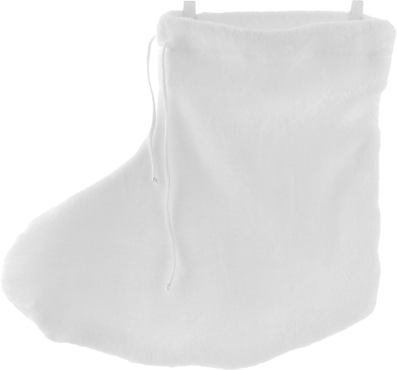 Шкарпетки для парафінотерапії махрові, білі - Tufi Profi Premium — фото N1