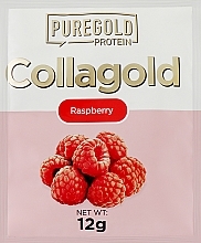 Коллаген с гиалуроновой кислотой, витамином С и цинком, малина - PureGold CollaGold Raspberry — фото N1