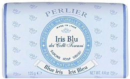 Парфумерія, косметика Мило "Ірис" - Perlier Iris Blu Soap