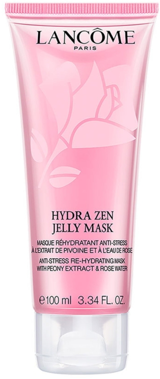 Успокаивающая и увлажняющая маска для лица с экстрактом пиона и розовой водой - Lancome Hydra Zen Jelly Mask 