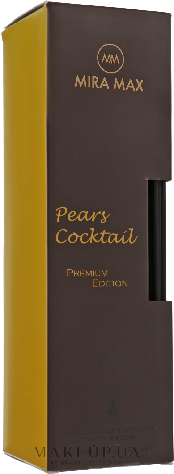 Аромадиффузор + тестер - Mira Max Pears Cocktail Fragrance Diffuser With Reeds Premium Edition — фото 110ml