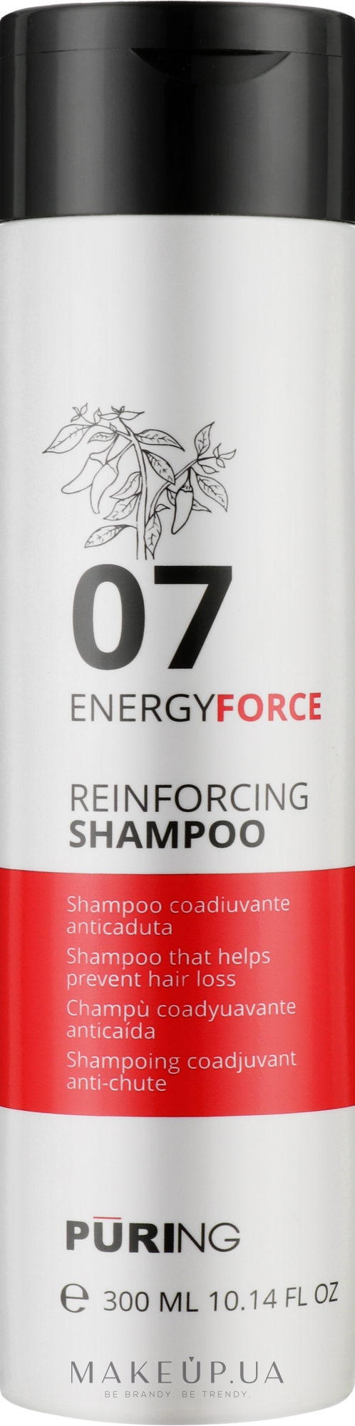 Шампунь против выпадения волос - Puring Energyforce Reinforcing Shampoo — фото 300ml