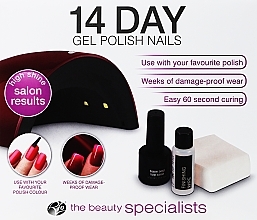 Парфумерія, косметика Набір для гель-лаку з UV-лампою - Rio-Beauty 14 Day Gel Polish Nails