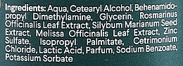 Кондиционер для нормальных и склонных к жирности волос - Vis Plantis Herbal Vital Care Conditioner Rosemary Milk Thistle+Lemon Balm — фото N7