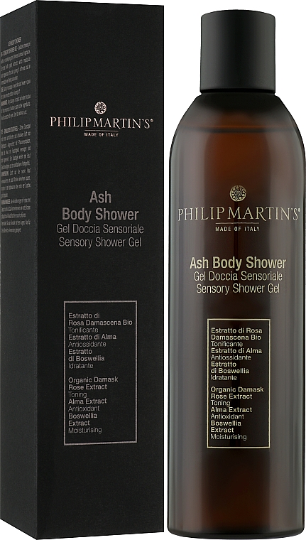 Гель для душу з ароматом ладану - Philip Martin's Ash Body Shower — фото N2