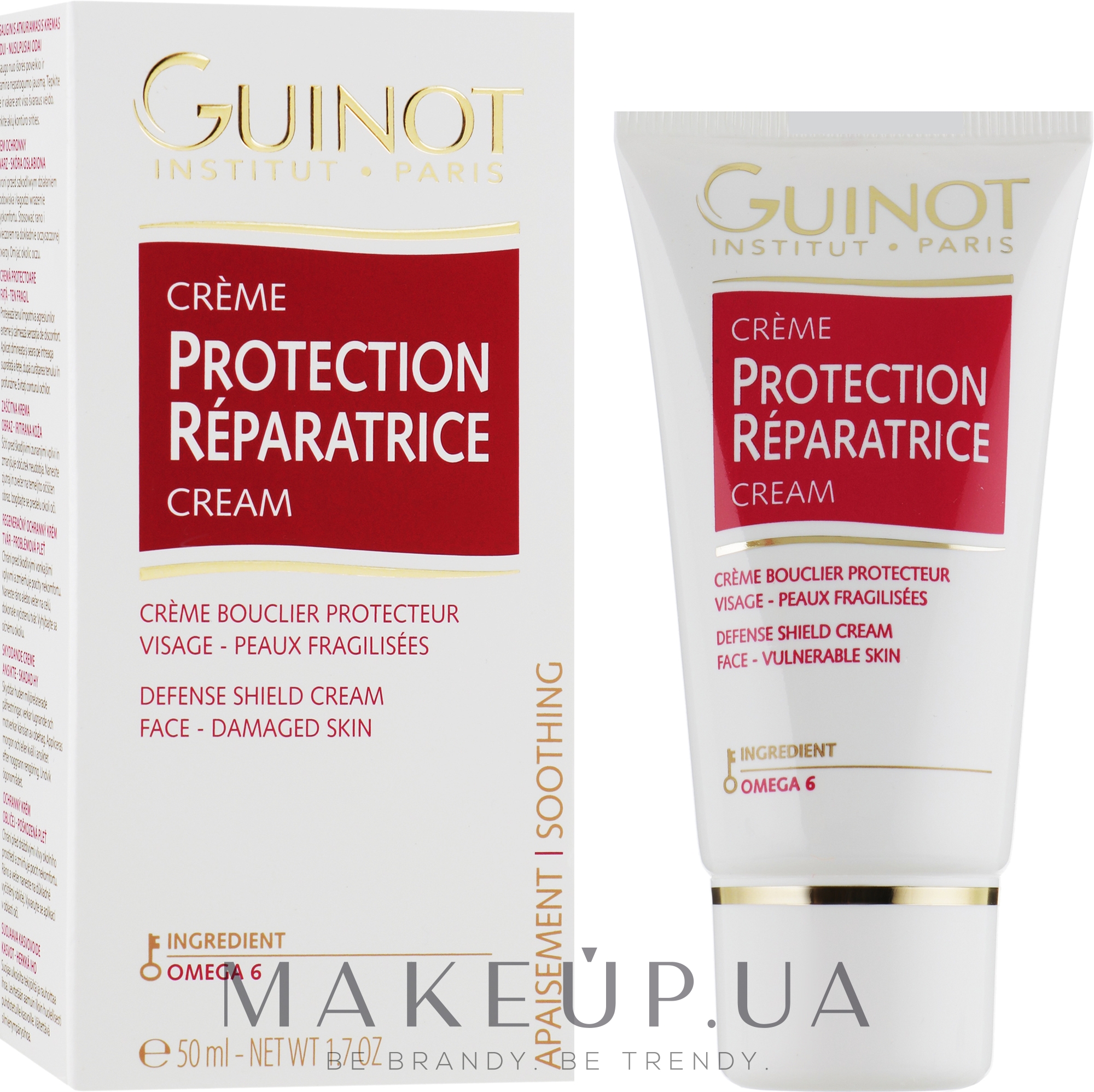 Защитный крем для лица - Guinot Protection Reparatrice Fasce Cream — фото 50ml