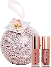 Парфумерія, косметика Makeup Revolution All About The Pout Lip Gift Set (lip/gloss/2x4.5ml) - Makeup Revolution All About The Pout Lip Gift Set (lip/gloss/2x4.5ml)