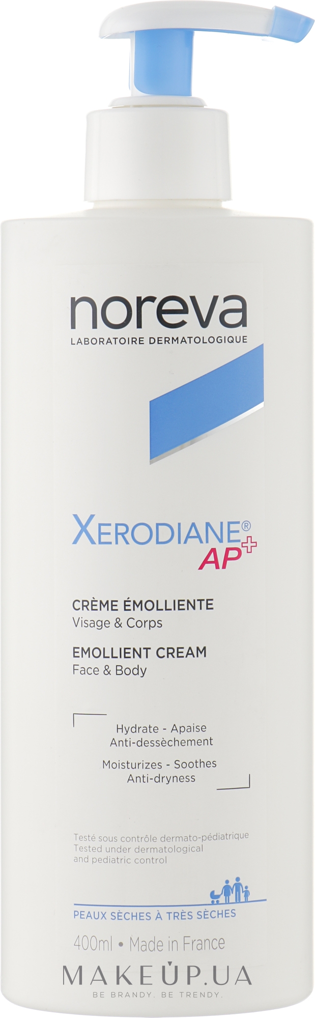 Крем-емольянт для обличчя і тіла - Noreva Laboratoires Xerodiane AP+ Creme Emolliente — фото 400ml