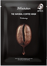 Заспокійлива тканинна маска з екстрактом кави - JMsolution The Natural Coffee Mask Calming — фото N1