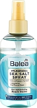 Двухфазный питательный спрей для волос с морской солью - Balea Sea Salt Spray Balea — фото N2