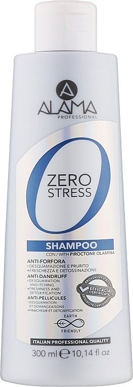 Шампунь для волос против перхоти - Alama Zero Stress Shampoo Anti-Dandruff — фото N1