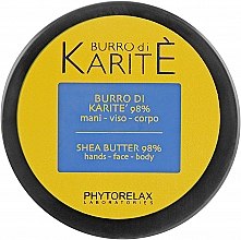 Парфумерія, косметика Масло ши - Phytorelax Laboratories Shea Butter 98% Hands-Face-Body