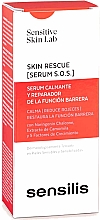 Сироватка відновлювальна для обличчя - Sensilis Skin Rescue Serum S.O.S. — фото N2