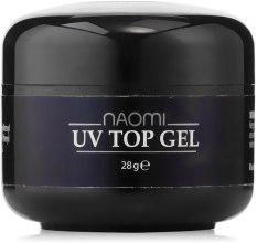 Духи, Парфюмерия, косметика Завершающий топ гель - Naomi UV Top Gel Clear