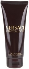Versace Crystal Noir - Набор (edt/90ml + edt/5ml + sh/gel/100ml + b/lot/100ml) — фото N2