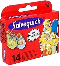 Духи, Парфюмерия, косметика Детские пластыри - Salvequick Simpsons