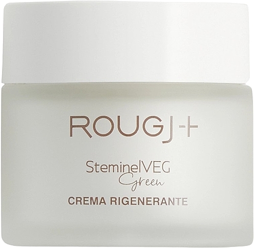 Восстанавливающий крем для лица - Rougj+ SteminelVEG Green Regenerating Cream — фото N1