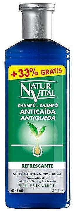 Шампунь освіжальний, для частого використання - Natur Vital Anticaida Shampoo — фото N1