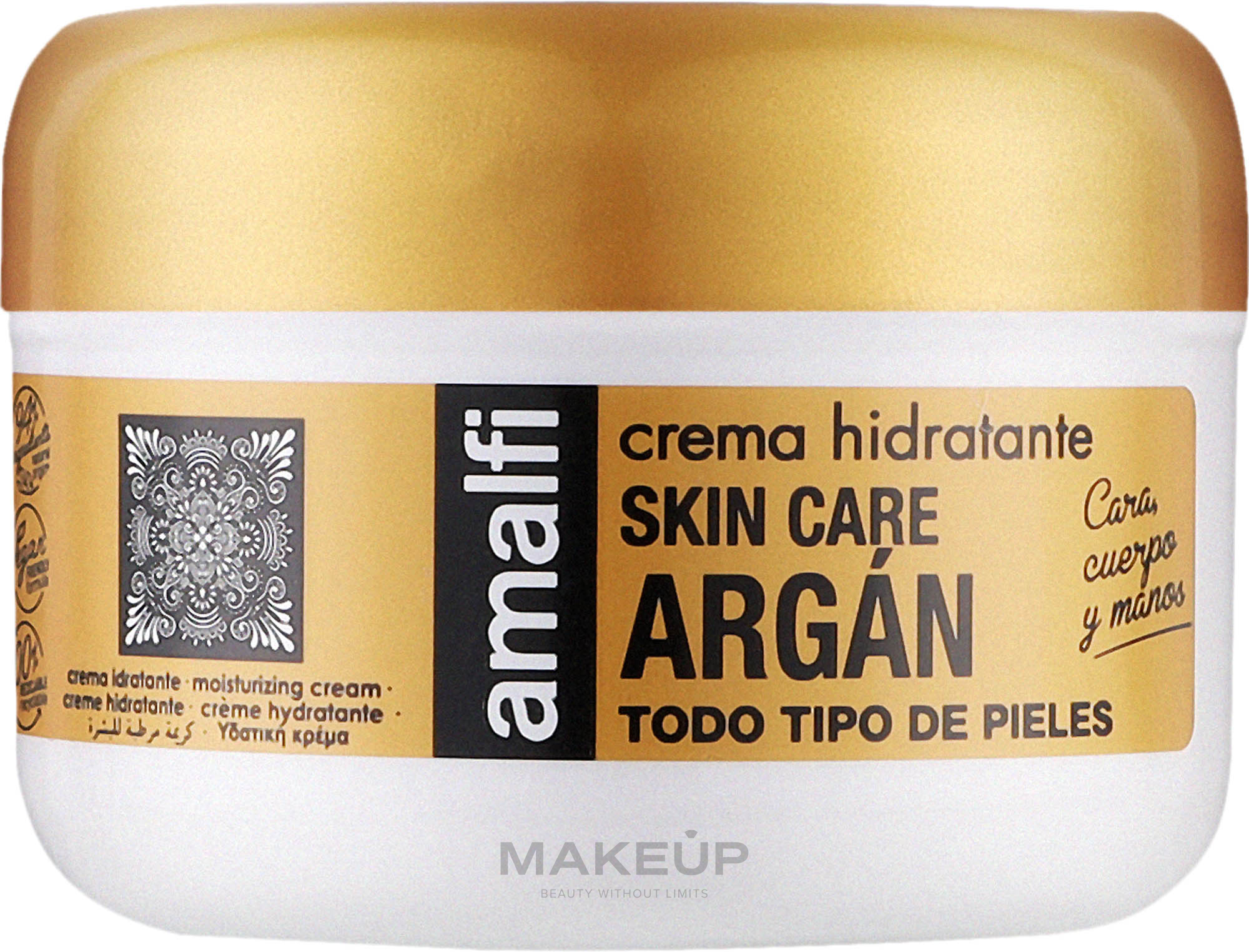 Крем для лица, рук, тела "Аргана" - Amalfi Sweet Skin Cream — фото 200ml