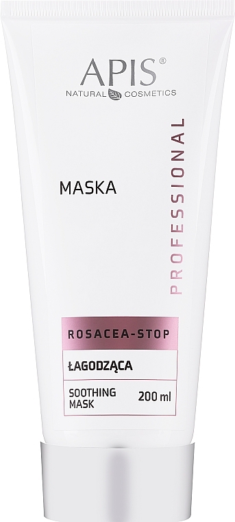 Заспокійлива маска для обличчя - APIS Professional Rosacea-Stop Soothing Mask — фото N1