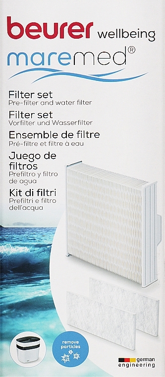 Фільтри для кліматичного комплексу MK 500 - Beurer Maremed Filter Сartridge — фото N1