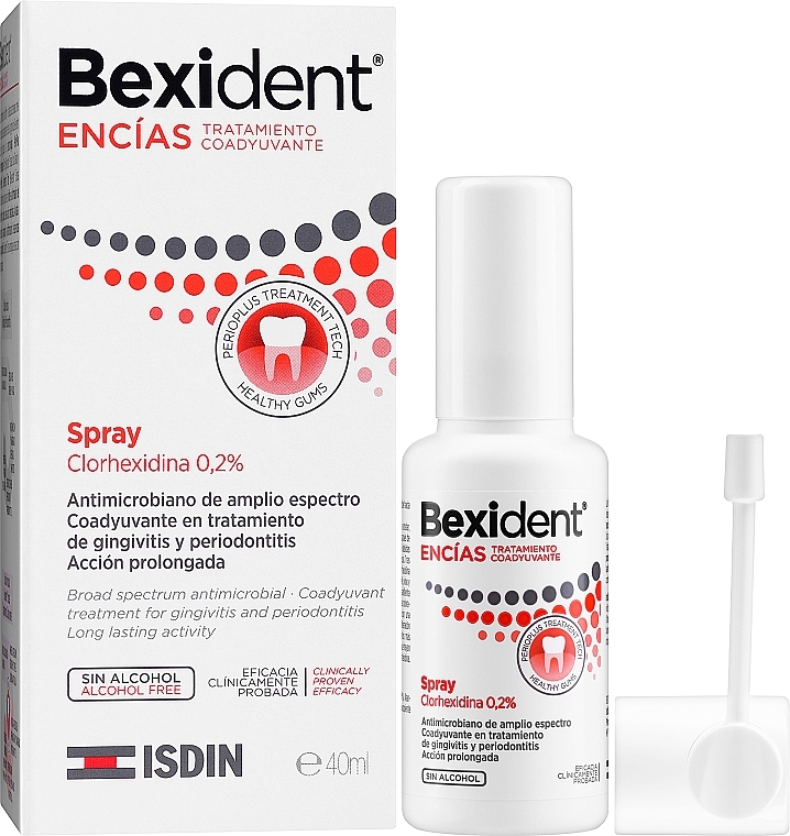 Спрей для інтенсивного догляду за яснами - Isdin Bexident Gums Intensive Care Spray — фото N2
