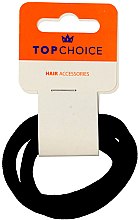 Резинки для волос, 22821, черные - Top Choice — фото N1