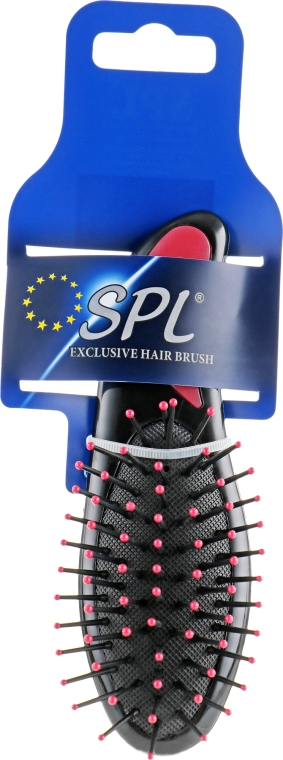 Щітка масажна, 8580, червона - SPL Hair Brush — фото N1