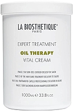 Маска для інтенсивного відновлення пошкодженого волосся - La Biosthetique Oil Therapy Vital Cream — фото N1
