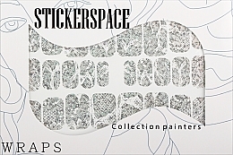Духи, Парфюмерия, косметика Дизайнерские наклейки для ногтей "Flicker" - StickersSpace