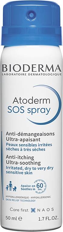 Спрей для тела - Bioderma Atoderm SOS Spray
