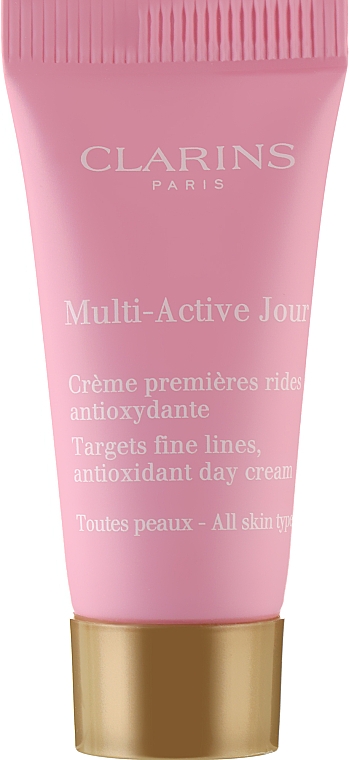 Дневной крем - Clarins Multi-Active Jour Targets Fine Lines, Antioxidant Day Cream All Skin Types (мини)