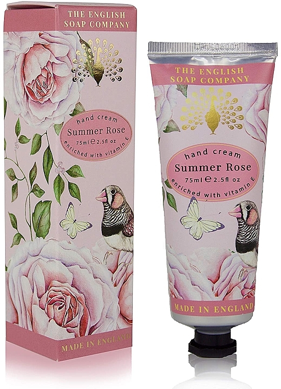 Крем для рук "Літня троянда" - The English Soap Company Summer Rose Hand Cream — фото N1