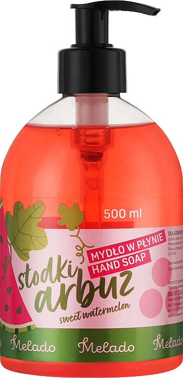Жидкое мыло для рук "Сладкий арбуз" - Natigo Melado Hand Soap