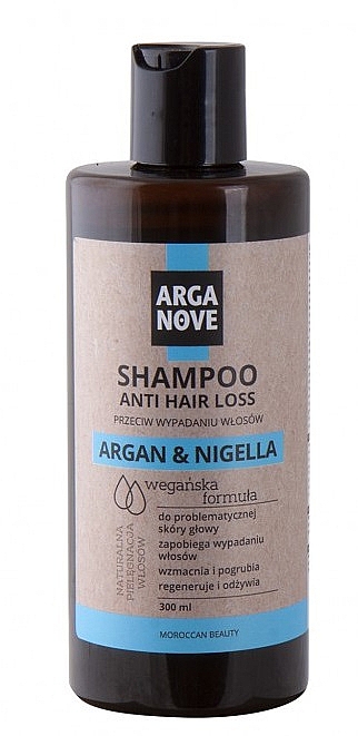 Шампунь проти випадання волосся - Arganove Argan & Nigella Anti Hair Loss Shampoo