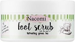 Духи, Парфюмерия, косметика Сахарный пилинг для ног с зеленым чаем - Nacomi Sugar Foot Peeling